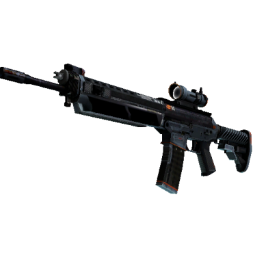 SG 553 | Phantom  (Battle-Scarred)