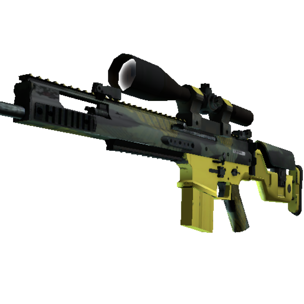 StatTrak™ SCAR-20 | Jungle Slipstream  (Factory New)