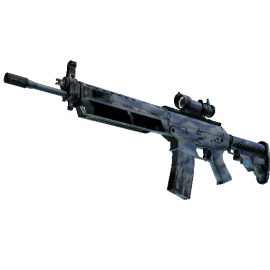 SG 553 | Wave Spray  (Field-Tested)