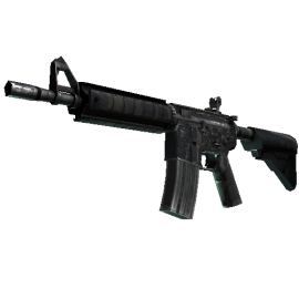 M4A4 | Faded Zebra  (Battle-Scarred)