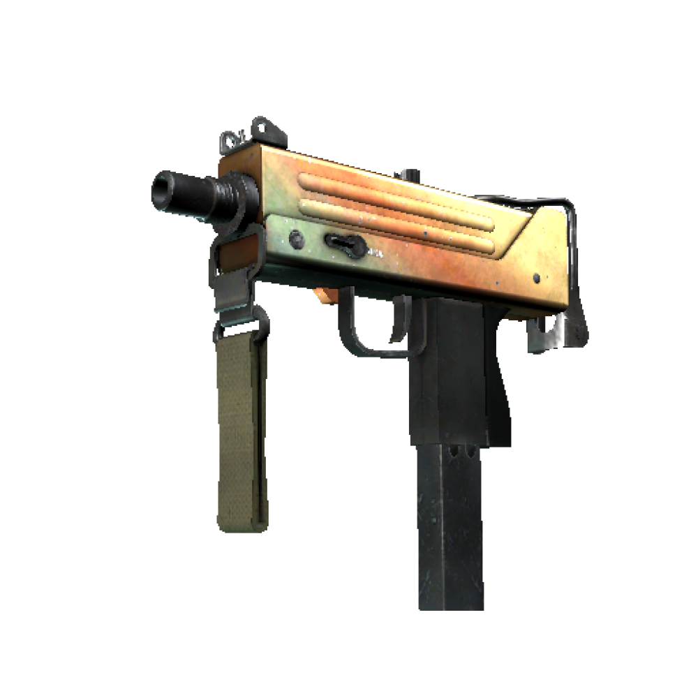 MAC-10 | Amber Fade  (Field-Tested)