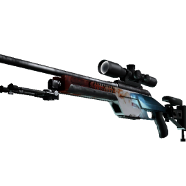 SSG 08 | Blood in the Water  (Minimal Wear)