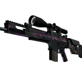 SCAR-20 | Splash Jam  (Battle-Scarred)