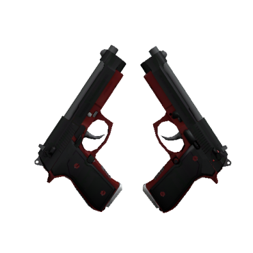 StatTrak™ Dual Berettas | Panther  (Factory New)