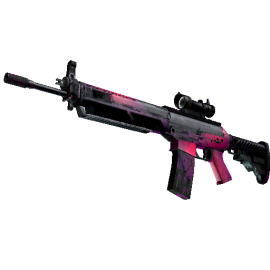 StatTrak™ SG 553 | Pulse  (Well-Worn)