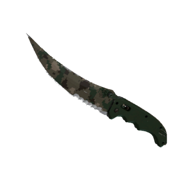Flip Knife | Forest DDPAT  (Well-Worn)